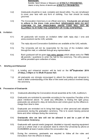 Academic calendar 2017 griffith university acknowledges the people who are the traditional custodians of the land, pays griffith.edu.au respect to elders, past and present, and extends that respect to other indigenous australians. Infrastructure University Kuala Lumpur Graduation Information Guide Pdf Free Download