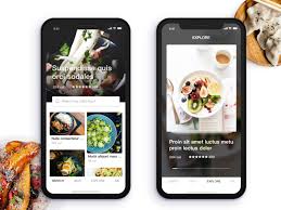 Light Food App Food App Light Recipes Web Design Inspiration