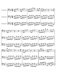A song by koji kondo. Saria S Song Trombone Trio