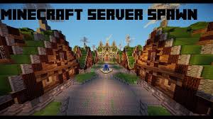 So if you're looking a spawn for your factions or survival server, this might the one for you! Town Style Server Spawn W Download Minecraft Map