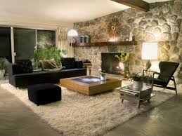 What kind of rock makes a good wall? Gorgeous Living Room Ideas Stylish Living Room Design Living Room Modern Home Decoration