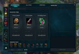 Items in league of legends are split into different tiers: League Of Legends How To Use The New Item Shop In Preseason 11
