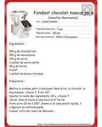 Fondant Chocolat Mascarpone Recette Compagnon Recette Recette Companion Moulinex