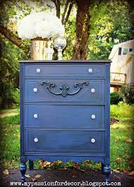 Oxford navy is an inky. Annie Sloan Napoleonic Blue Dresser Napoleonic Blue Paint Furniture Blue Dresser
