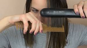 Use a round brush to brush out small sections of hair, starting at the roots and slowly brushing down to the tips. 3 Ways To Have Smooth And Silky Hair Wikihow