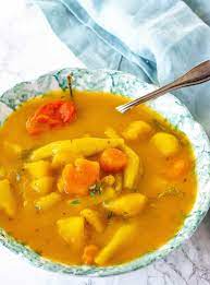 Vegan Pumpkin Soup Jamaican Style Vegan Pumpkin Soup Pumpkin Soup Recipe Jamaican Recipes