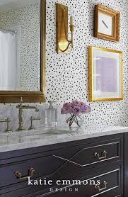 Black And White Polka Dot Wallpaper In Room Pin By Tapeto On Papel Tapiz Amazing Bathrooms Bathroom Design Interior