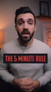 Boost Productivity with The 5 Minute Rule