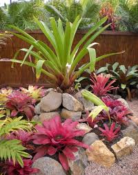 85 Gorgeous Front Yard Rock Garden Landscaping Ideas Setyouroom Com Rock Garden Landscaping Tropical Garden Design Bromeliads Garden