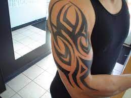 If you're thinking of a sleeve, think about what you might want and go to a reputable tattoo artist with a concept. Tribal Half Sleeve Tattoo Designs