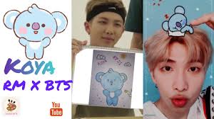 Bt21 bts koya(rm) sticker, ganz neu. Koya Bts Rm Rapmonster Love For Arts Youtube