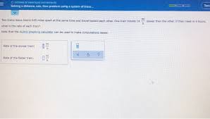 Solved O Systems Of Equations And Matrices Solving A Chegg Com