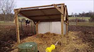 Simple Build It Yourself Livestock Shelters - Youtube