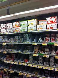 Yogurt Retail Shelf At Shoprite In Nj Retail Shelving Shoprite Chobani