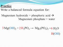 Phosphate is a polyatomic ion containing phosphorus and oxygen atoms. Practice Write A Balanced Formula Equation For Aluminum Oxygen Aluminum Oxide Al Al Oo2 O2 Al 2 O Ppt Download