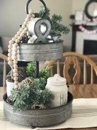 Check spelling or type a new query. My Adorable Two Tiered Tray All Styled Up With Some Greenery Beads And Rae Dunn Spring Decor Rustic Style Decor Tiered Tray Decor