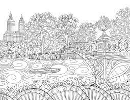 Coloring books online is a great way for you. Adult Coloring Book Page A Landscape Image For Relaxing Stock Vector Illustration Of Palm Black 126678570