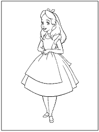 Show your kids a fun way to learn the abcs with alphabet printables they can color. Alice In Wonderland Coloring Pages Download And Print Alice In Wonderland Coloring Pages