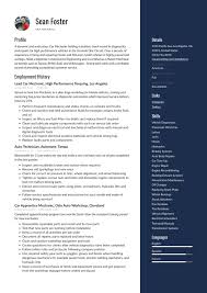 This auto mechanic resume adequately represents the relevant information of the applied job position. Car Mechanic Resume Guide 19 Resume Examples 2020