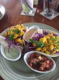 Maybe you would like to learn more about one of these? Fish Tacos With Lots Of Mango Picture Of Green Room Jaco Tripadvisor