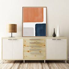 You'll receive email and feed alerts when new items arrive. Mid Century Modern Color Block Wall Art Painting