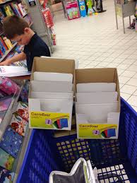 Bon Plan Recup Chez Carrefour Les Boites De Protege Cahiers Pour Y Mettre Les Fiches De Travail En Autonomie Fiches Boite Classe