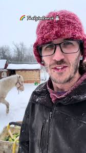 Kalan's Adventure at The Rylee Ranch After Snowstorm