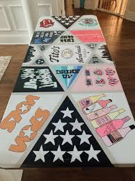Painted Beer Pong Table In 2020 Beer Pong Table Painted Beer Pong Table Diy Diy Beer Pong Table