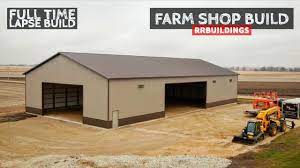 Once you have animals on your big farm , you must take care of them and feed them, obviously it will be easier if you. Large Farm Shop Full Time Lapse Construction Bonus Truss Fly Thru Youtube