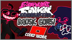 Roblox protocol in the dialog box above to join games. All Friday Night Funkin Corrupted Music Ids Codes For Roblox Youtube