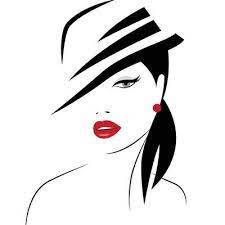 Stokovaya Vektornaya Grafika Beautiful Woman Hat Vector Bez Licenzionnyh Platezhej 1016681767 Silhouette Art Beauty Art Drawings Painting Art Projects