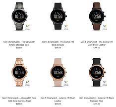 Gen 5 smartwatches learn more. Fossil Smartwatch Gen 5 Release Date Shop Clothing Shoes Online