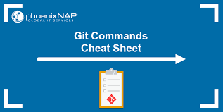 Options include new, staged, and modified files. Git Commands Cheat Sheet Commonly Used Commands