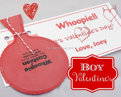 Easy ideas for homemade valentine gifts to make! Boys Valentine Idea