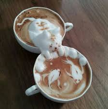 Kazuki Yamamoto Cappuccino Deco 3d Milchschaum Machen Kaffee Latte Lebensmittelkunst