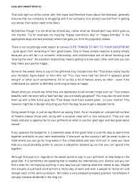 Then learn to say sweet things to her. Cute And Sweet Items To Say For Your Girlfriend