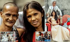 Homeless couple who've been together for 24 years surprised with a wedding 