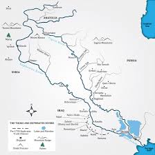 Rising in the mountains of southern turkey, the tigris flows southeast through iraq, where in the southern part of that country it merges with the euphrates to become the shatt al arab, which then flows to the persian gulf. The Tigris And Euphrates Rivers Georgetown University Library