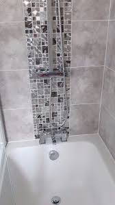 Saturn Silver Modular Glass Mosaic Bathroom Kitchen Sheets 30x30cm X 20 Sheets Verona Modern Mosaic Bathroom Bathroom Feature Wall Best Bathroom Tiles