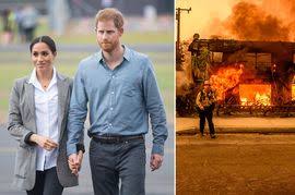 LA fire victims with Meghan speaks ...