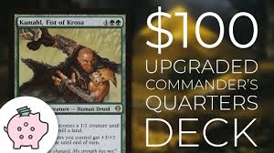 The gathering (mtg) and magic online (mtgo). Kamahl Fist Of Krosa Edh Deck Tech 100 Break The Bank Magic The Gathering Commander Youtube