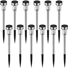By now you already know that, whatever you are looking for, you're sure to find it on. Lot De 12 Lampes Solaires D Exterieur De Jardin A Led 1 Lm Lampe Gris 402311