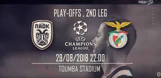 Paok X Benfica Saiba Como Assistir Ao Jogo Ao Vivo