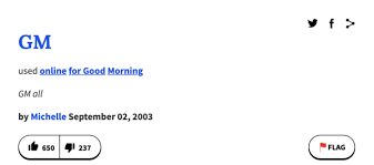 Gm Good Morning Know Your Meme