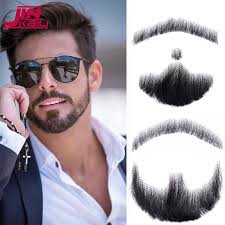 Dans cette sélection pour homme. Jinkaili Moustache En Dentelle Synthetique Pour Homme Cheveux Humains Fantaisie Fait A La Main Pour Maquillage Faux Cheveux Outil De Fete Cospaly Aliexpress