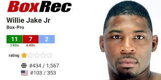 BoxRec: Willie Jake Jr
