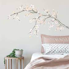 Roommates Rmk3856gm Cherry Blossom Branch Peel And Stick Giant With 3d Embellishments Pink White Peach Amazon Com Perfect for permanent or temporary decorating! roommates rmk3856gm cherry blossom branch peel and stick giant with 3d embellishments pink white peach