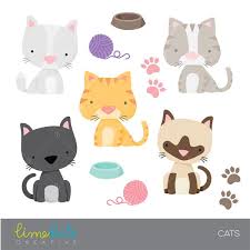 Black And White Tabby Cat Clipart Cats Clipart Cat Clipart Cat Birthday Cute Animal Drawings