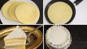 Cake In Fry Pan Vanilla Cake In Fry Pan Without Oven Cake Recipe By Huma In The Kitchen Vanilla Cake Cake Recipes Recipes