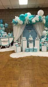 Baby Co Inspired Baby Shower Boy Baby Shower Centerpieces Baby Shower Balloons Decorations Boy Baby Shower Decorations